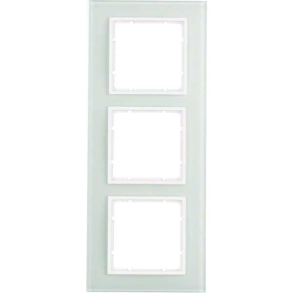 BER B7 Rahmen 10136909 3fach Glas polarweiss