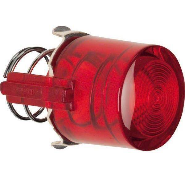 BER S1930 Tasterknopf für Druck- 1229 taster und Lichtsignal E10 rot trans