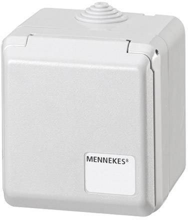 Mennekes 16A5P 6H400V Wanddose 4105 Cepex IP44 elektrograu