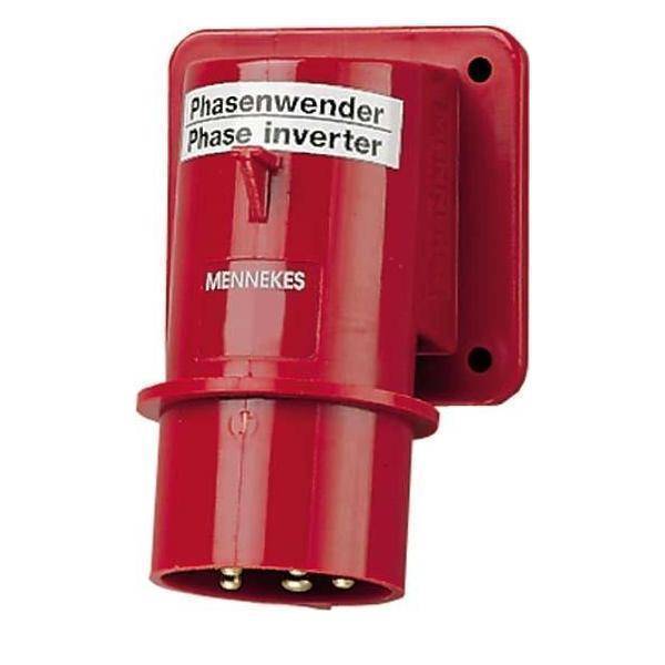 Mennekes 32A5P 6H400V Aufbaustecker 330 IP44 Phasenwender ohne Klappdeckel