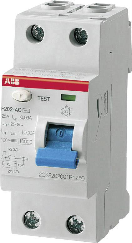 ABB Compact-Fi 2X25A/0,03A ** F202A-25/0,03