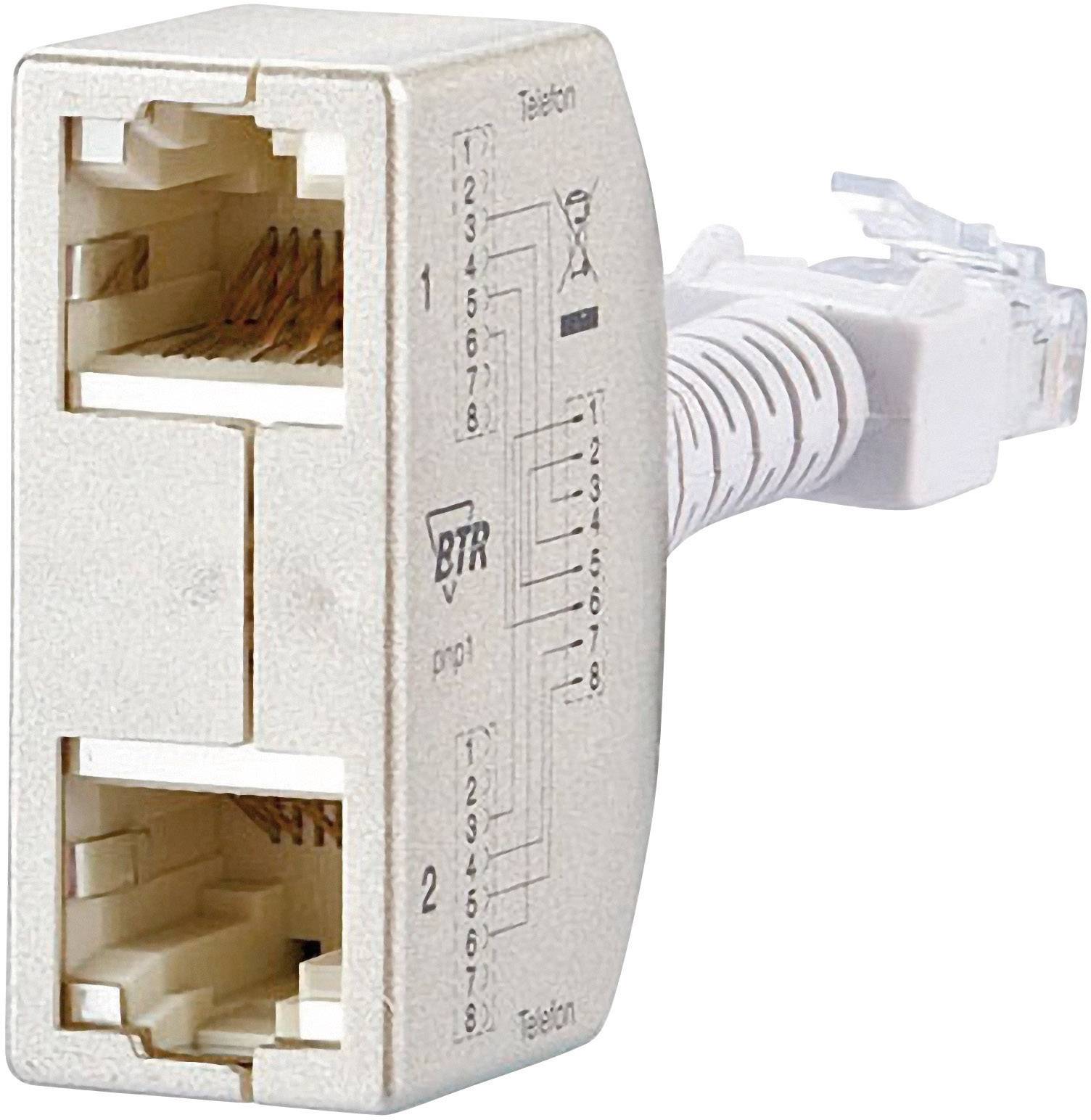 Metz Cable Sharing Adapter 130548-01-E ISDN/ISDN Set=2 Stück PNP1