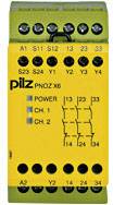 Pilz PNOZ X6 24VAC 24VDC 3n/o 774729 Sicherheitsschaltgerät