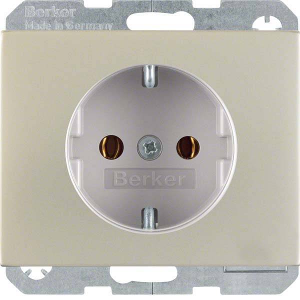 BER K5 Schuko Kombi 47157004 Edelstahl