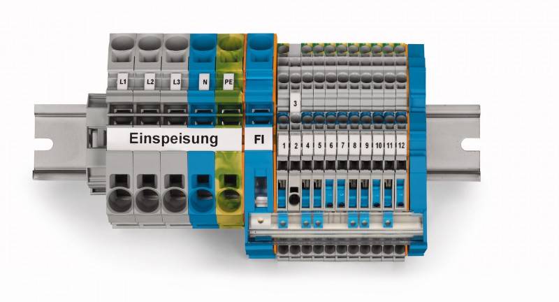 WAGO 821-104 TOPJOB S-Unterverteiler-Set