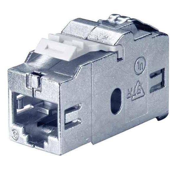 4016514020539 - RJ45 Netzwerk Adapter CAT 6 [1x RJ45-Buchse - 1x RJ45-Buchse] Silber