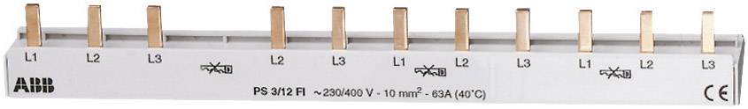 ABB 3-PHASENSCHIENE 15 12 Mod. PS3/12FI 2CDL 231 002 R1012 für Compact