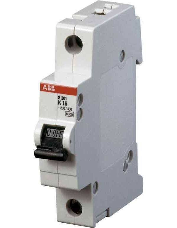 ABB Compact Automat S201-K 16A 1-polig GH S201 0001 R0467