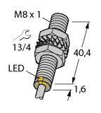 TURCK Induktiver Sensor BI1,5U-EG08-AP6X