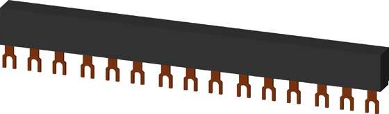 Siemens 3RV19151DB 3Ph.-Sammelschienen Teilungsabstand 45mm f.5 Schalter