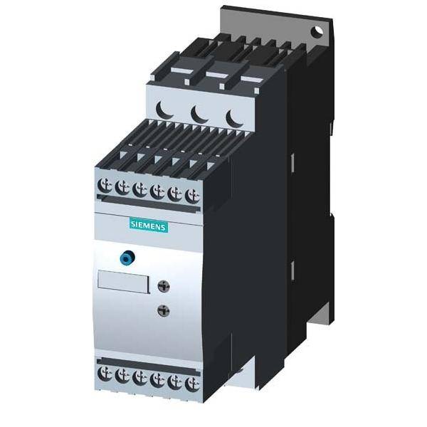 Siemens 3RW30271BB14 Sanftstarter S0 32A 15kW/400V 40°C 110-230VAC/DC Schraub