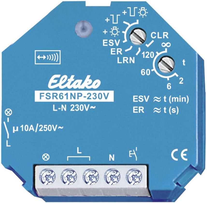 Eltako FSR61NP-230V Funkaktor Stromstoss (V) Schaltrelais n.potenzialfr 30100030