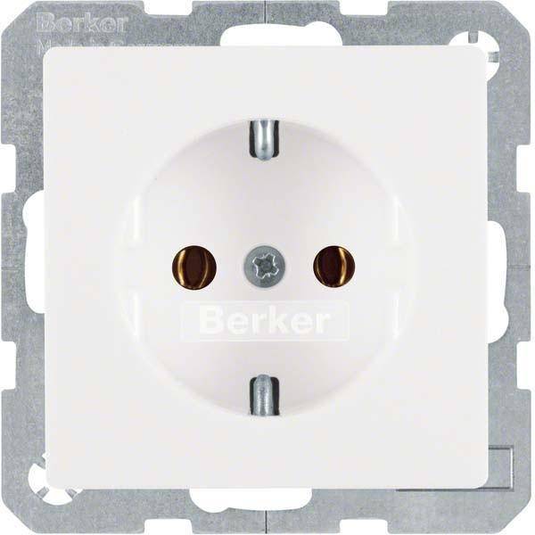 BER Q1/Q3 Schuko Kombi 47436089 polarweiss samt