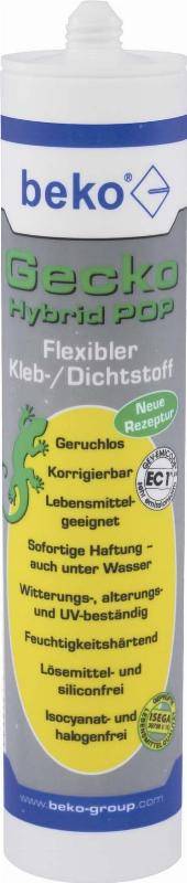 Beko FoodLine Gecko Hybrid Pop 2453102 Kleb-/Dichtstoff 290ml schwarz