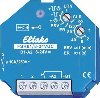 Eltako FSR61/8-24VUC Funkaktor Stromstoß Schaltrelais 1S potenzialfrei 30100004