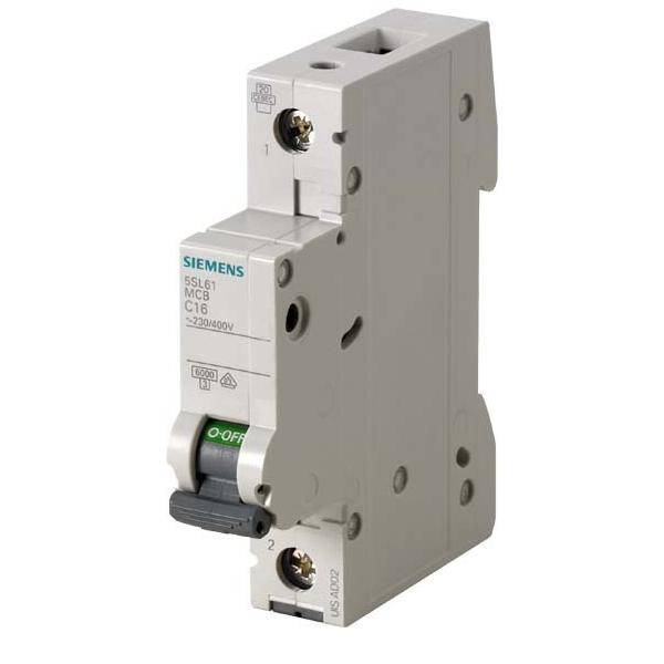 Siemens Automat C 2A 5SL61027 230/400V 6kA 1p