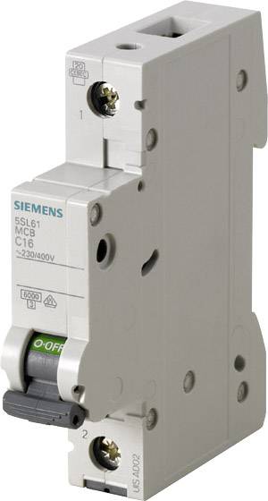 Siemens Automat B 16A 5SL61166 ** 230/400V 6kA 1p