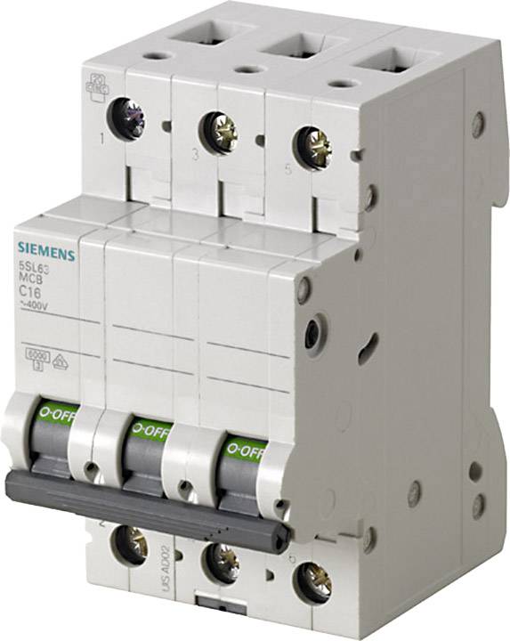 Siemens 5SL63066 Leitungsschutzschalter 400V 6kA 3p B 6A