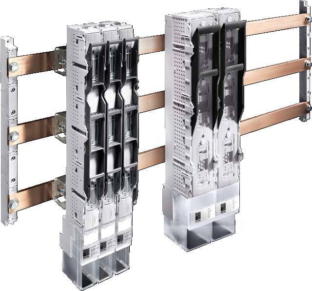 Rittal NH Gr.00 160A 3-pol SV 9346010 Sicherungs-Lastschaltleiste 60mm Mitten