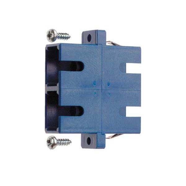 4018359360658 - TG ST SC Duplex Adapter für J08082A0010 Multimode Phosphorbronzehülse blau