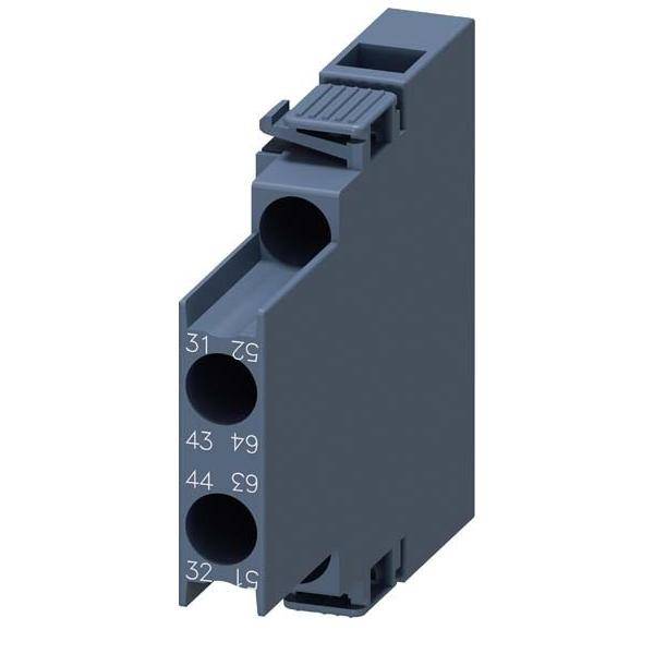 Siemens 3RH29211DA11 Hilfsschalterblock 1S+1Ö S0 seitlich Schraubanschluss