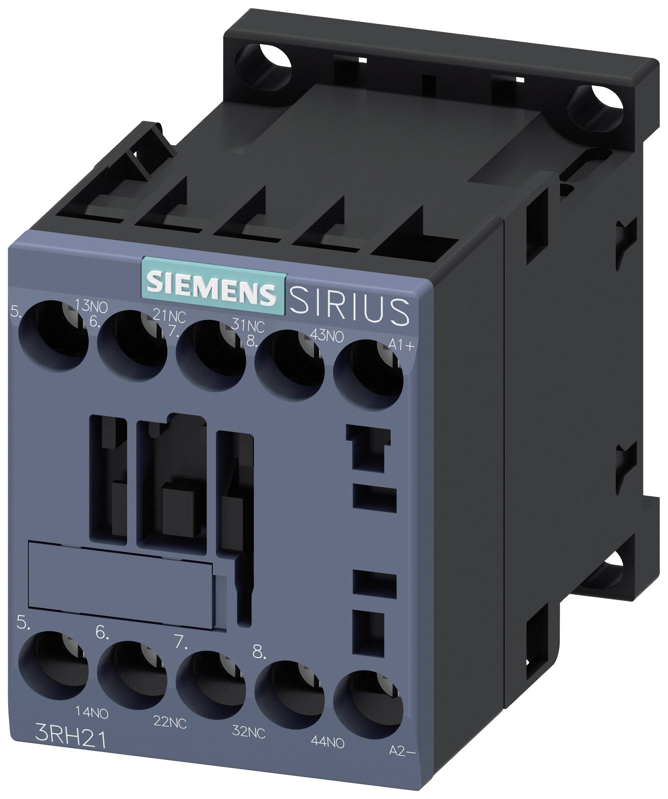 Siemens 3RH21221BB40 Hilfsschütz, 2S+2Ö DC 24V, Baugr. S00 Schraubanschluss