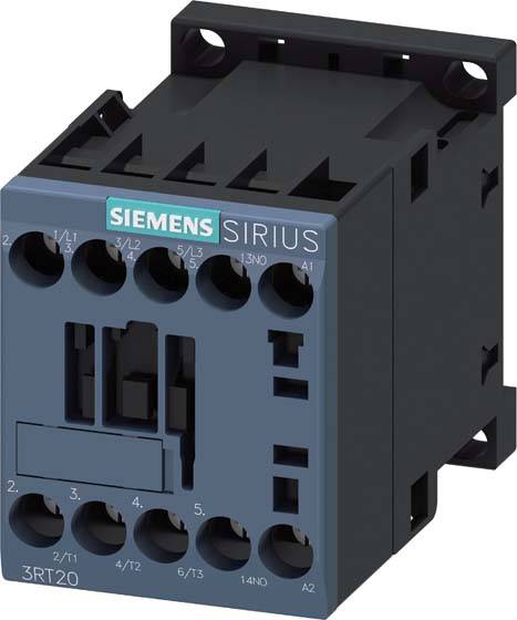 Siemens 3RT20161AP01 Schütz AC-3 4kW/400V 1S 230VAC 50/60Hz 3p S00