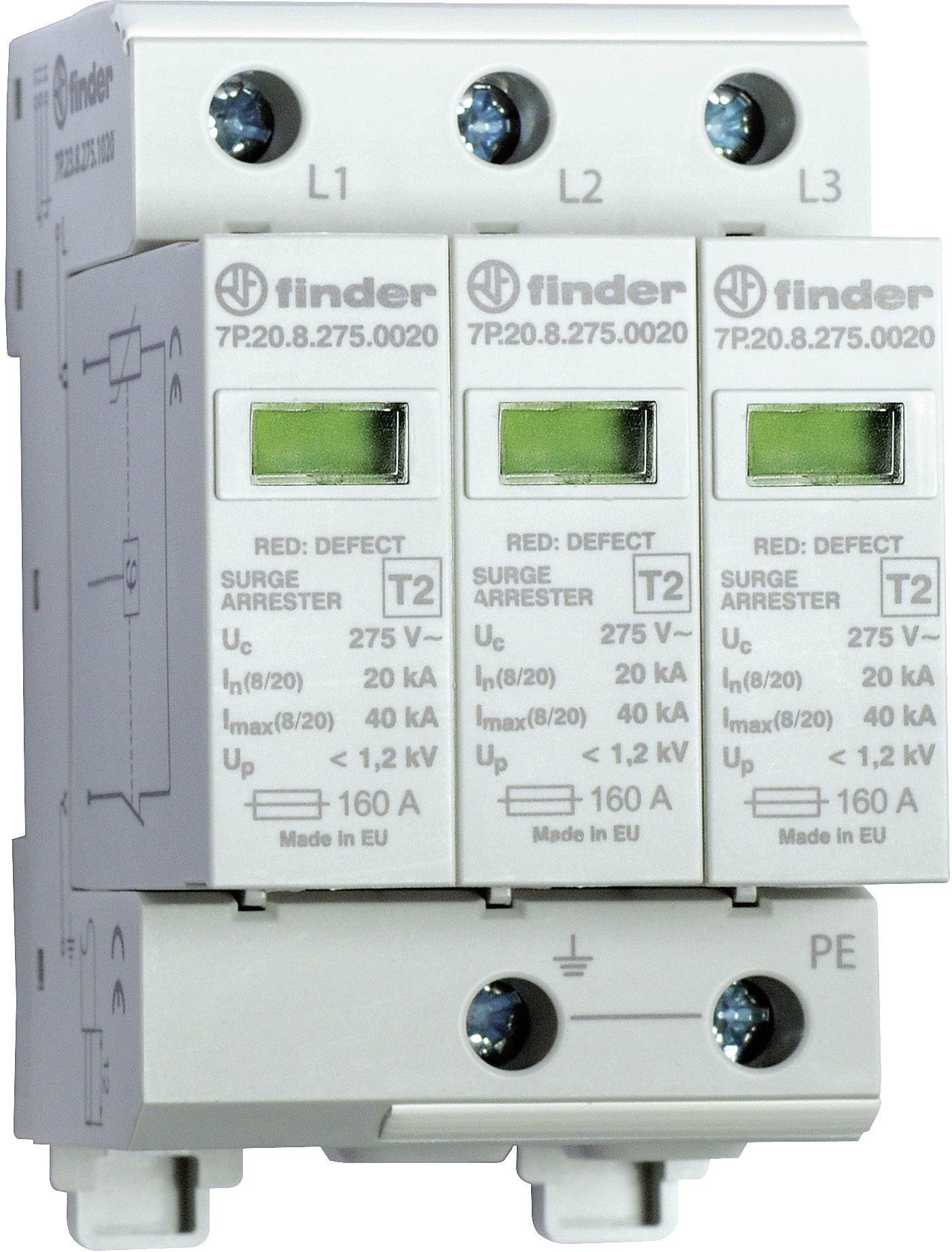 FIND Überspannungsabl. 7P.23.8.275.1020 3 Varistoren