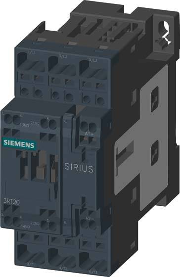 Siemens 3RT20262BB40 Schütz AC-3 11kW/400V 1S+1Ö 24VDC 3p S0