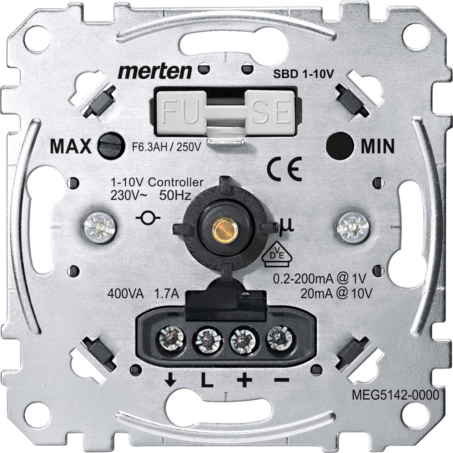 Merten Elektronik- MEG5142-0000 Potentiometer Einsatz 1-10V