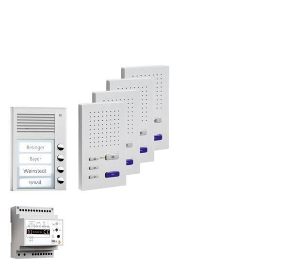 TCS pre:pack4 hörerlosen PPAF04-EN/02 Freisprechen Aufputz