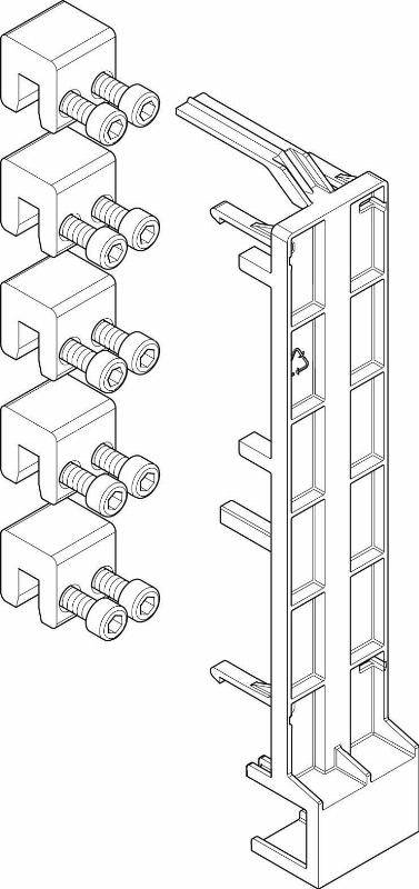 ABN Sammelschieneverbindungssatz GSV50N ESPRO Feld/Feld 250A 5-pol