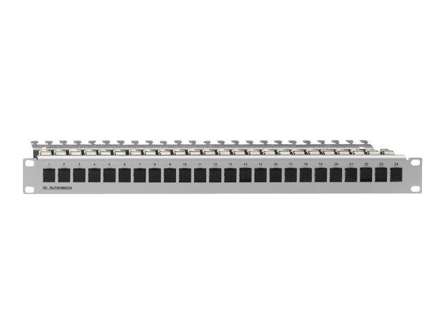 RB Patchpanel PP-UM-Cat.6A iso-24/24/1 Cat.6A 24 Port mit 24 Modulen 239101000