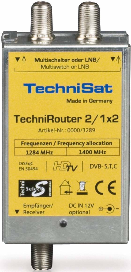 TechniSat TechniRouter Mini 0000/3289 2/1x2 Einkabellösung digital