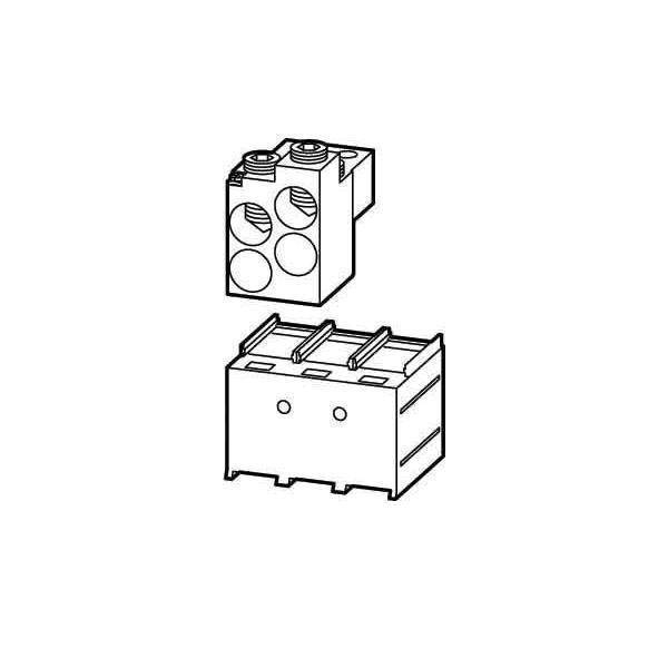 EATON NZM4-XKA Tunnelklemme 3p 266836 1Schalterseite 266836