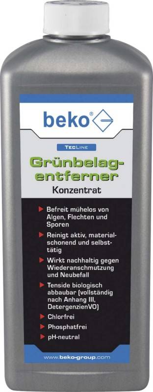 BEKO TecLine 299121000 Grünbelagentferner -Konzentrat-1000ml