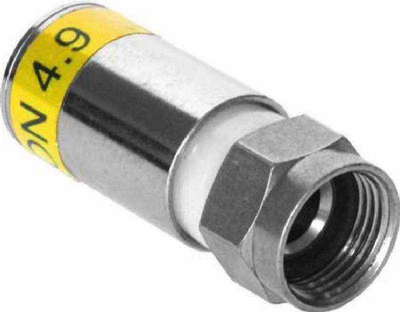 KREI F-Kompressionsstecker F 7-49 KRCOMP 7mm, 4,9 Dielek.