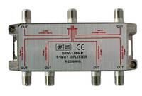 KREI SAT-Verteiler 6-fach STV 1786 DC 5-2250MHz Class A