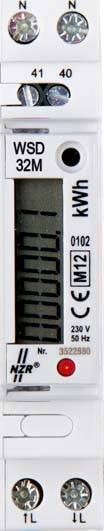 4048652012817 - NZR Wechselstromzähler EcoCount WSD 32 230V S0 MID 025-5(32)A 30220116