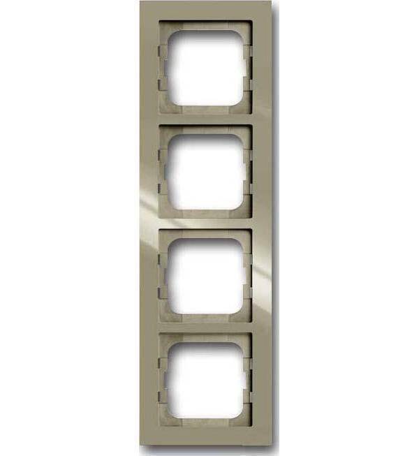 4011395165492 - BJ Abdeckrahmen4-fach UP 1724-299 maison-beige 1754-0-4459