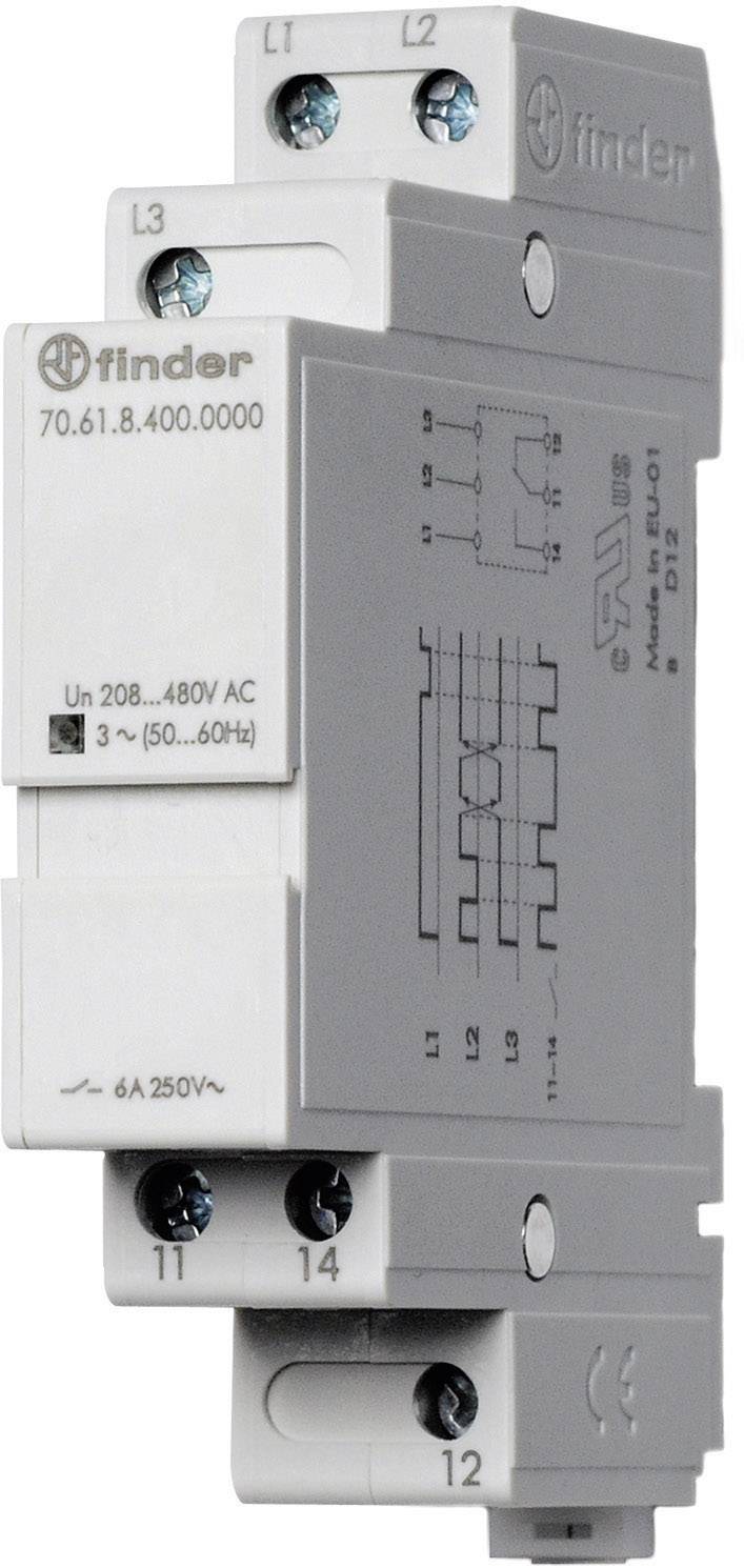 8012823371986 - Überwachungsrelais 208 - 480 V AC 1 Wechsler 706184000000 Tray 5 St