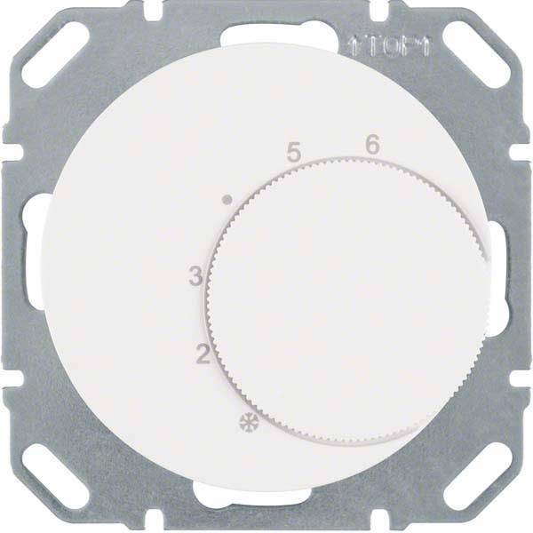 4011334377283 - Berker Temperaturregler 20262089 m Wechsler R1 R3 polarweiß glänzend