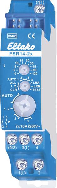 Eltako FSR14-2x RS485-Bus Aktor 2Kanal (V) Stromstoß Schaltrelais 30014002