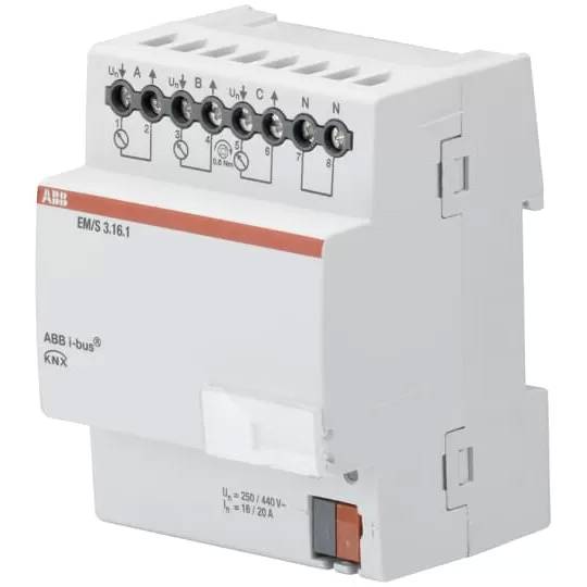 ABB EM/S3.16.1 Energiemodul, EM/S3.16.1 3F, 16/20A, REG