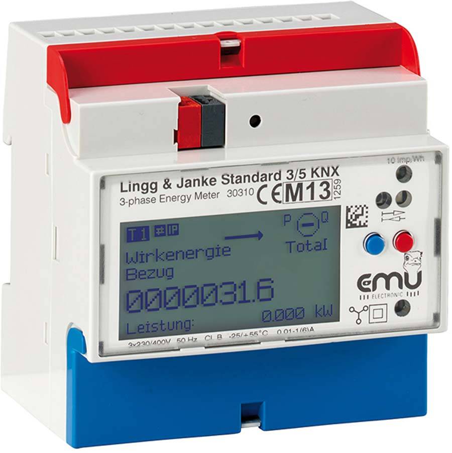 Lingg+Janke Standard KNX 3ph 87773 Einrichtungszähler f.Wandlermessung