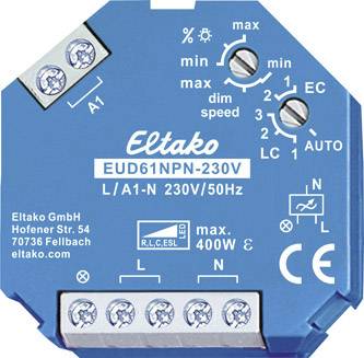 Eltako EUD61NPN-230V Univ.Dimmschalter (V) 230V Power MOSFET 400W 61100802