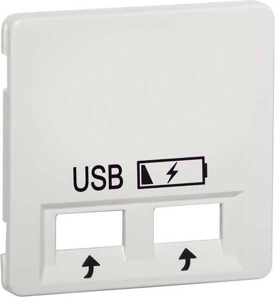 PEHA Abd. USB/SPV D 11.610.02 USB SPV Badora 11. reinweiß