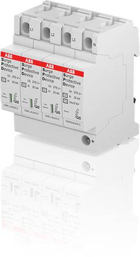 ABB Überspann.ableiter OVRT23N40-275PQS Typ 2 für 230/400V TT-3Ph. + TN-S