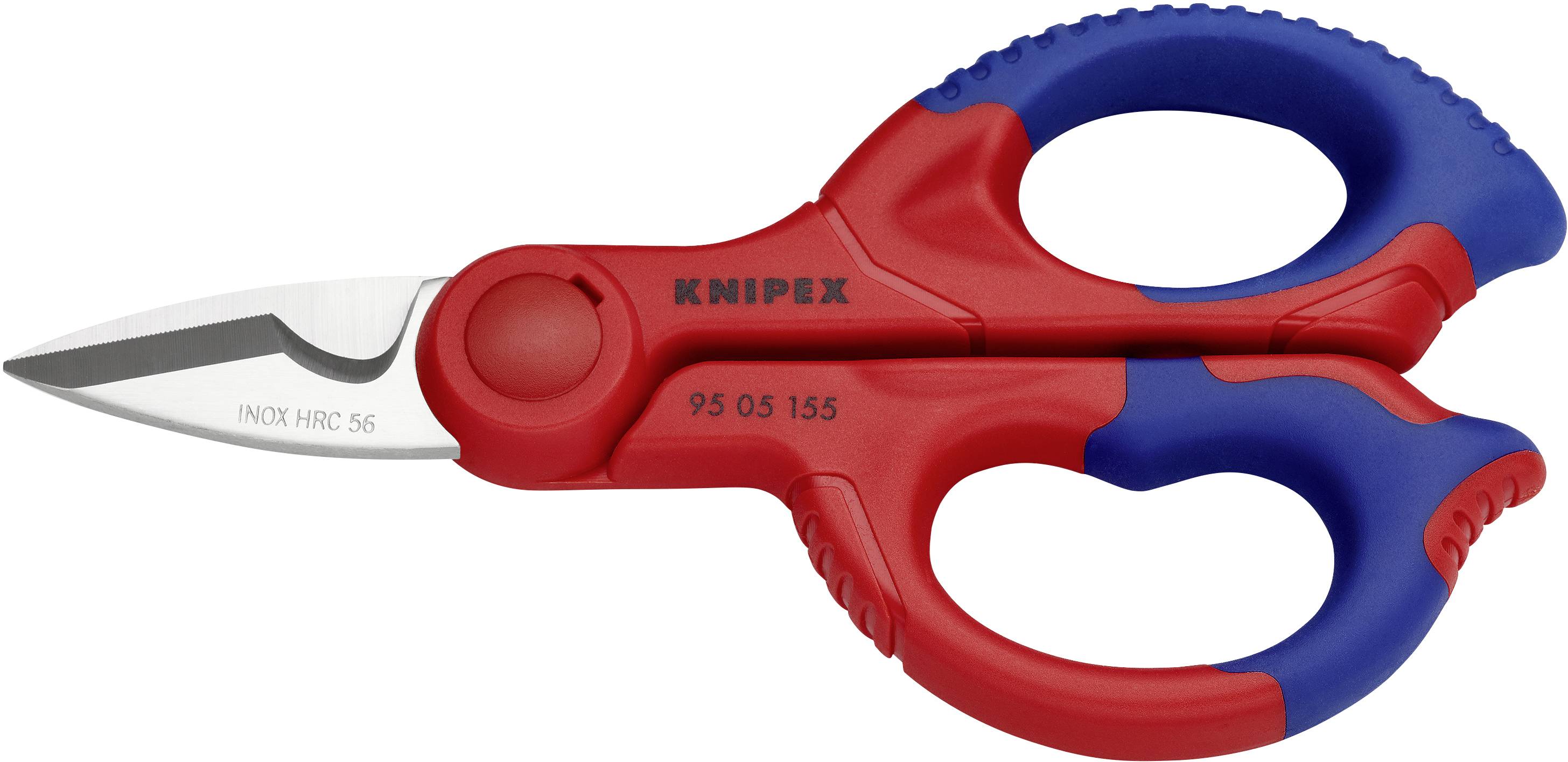 4003773077725 - 95 05 155 sb Elektrikerschere Mehrko-Hülle glasfaserverstärkt 155 mm - Knipex