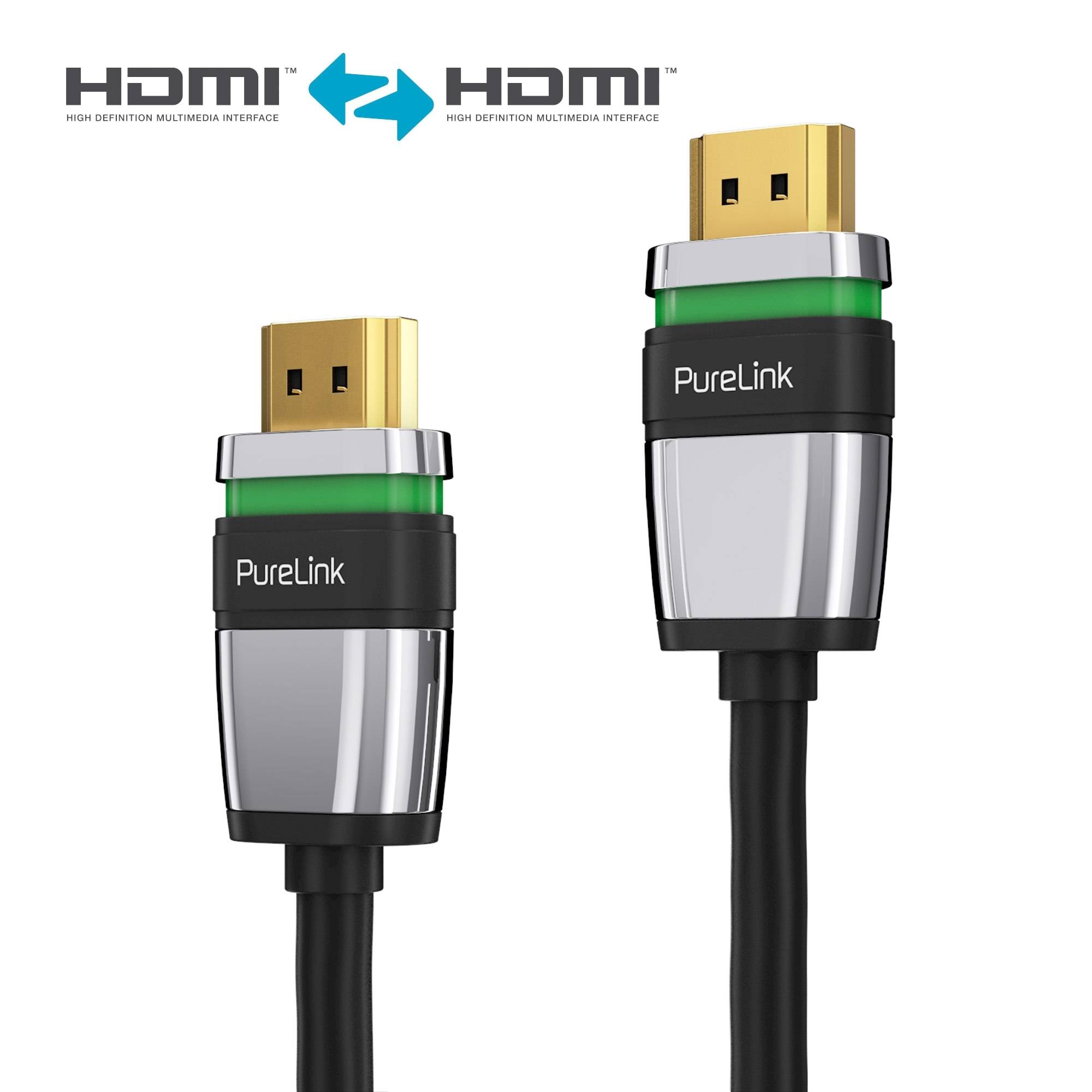 4260134123877 - Ultimate ULS1000 - hdmi mit Ethernetkabel - hdmi (m) bis hdmi (m) - 10m - Dreifachisolierung - Schwarz - rund 4K Unterst?tzung (ULS1000-010)